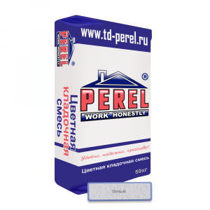 Perel SL 0005 - белая кладочная смесь, 50 кг
